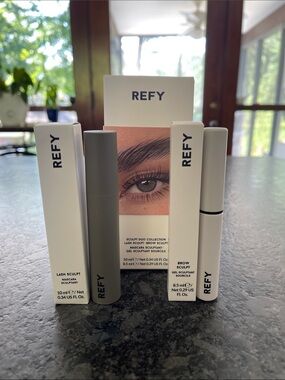 REFY Sculpt Duo Collection Lash Sculpt in Black & Brow Sculpt in Clear